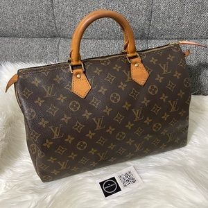 SOLD ON IG. LOUIS VUITTON SPEEDY 35 monogram